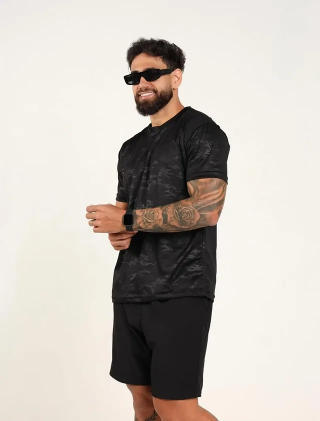 Camiseta Camuflada - Haulking atacado